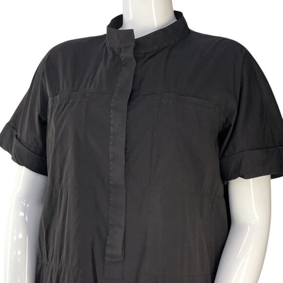 Lafayette 148 New York Womens Size 18 Dress Popover Banded Collar Utility Pocket - Picture 2 of 14